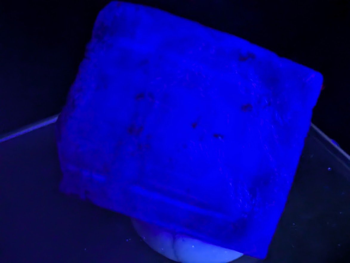 1 - Inch Fluorite Cube with Pyrite – Yaogangxian, China - Legacy Crystals and Minerals