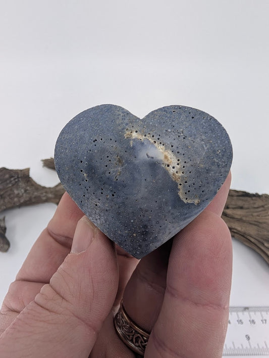 Blue Coral Heart – The Stone of Ocean Wisdom