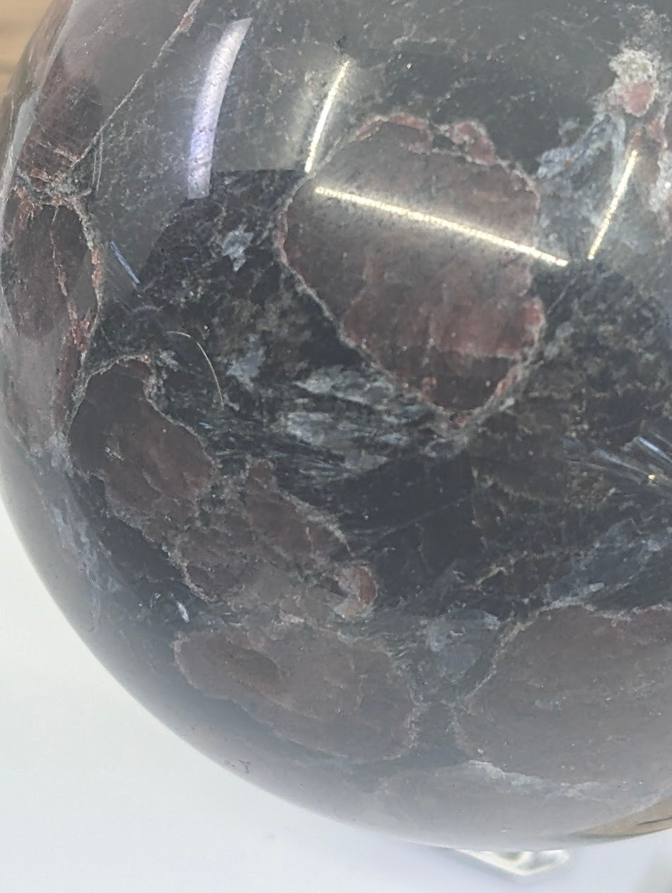 Almandine Garnet in Biotite Matrix Spheres