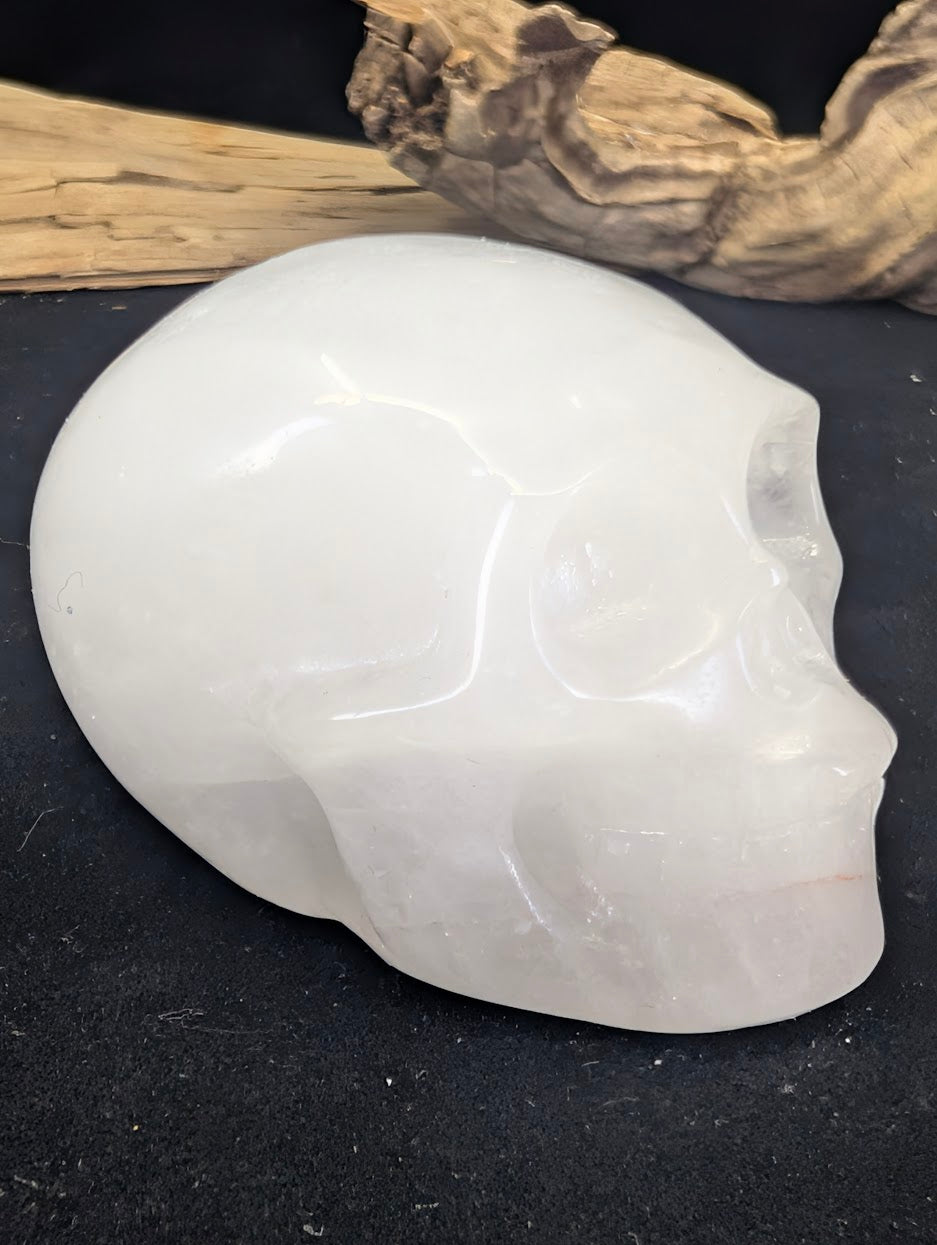 Collection de crânes de cristal – Crânes de cristal sculptés à la main de 4 cm (2 po)