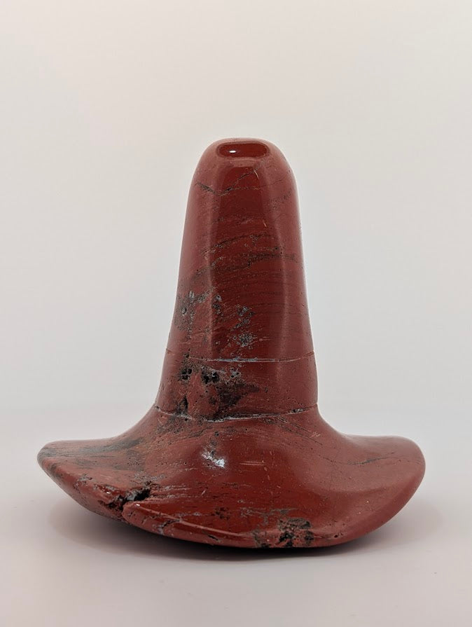 Red Jasper Witch Hat