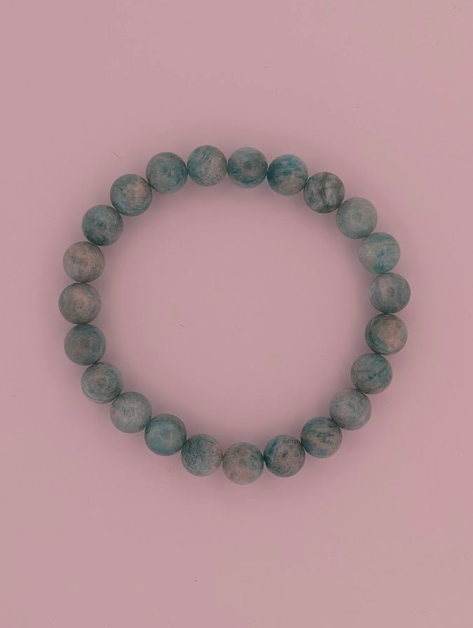 Amazonite Bracelet — 8mm & Chip - Legacy Crystals and Minerals