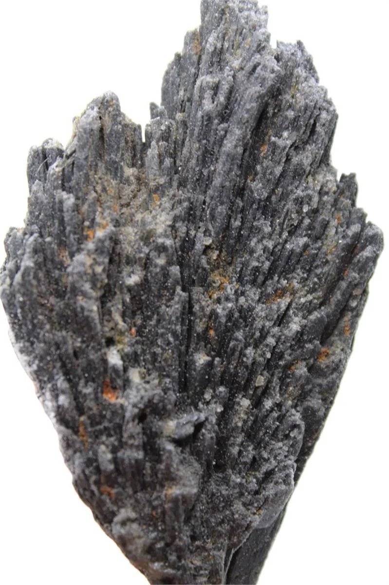 Black Kyanite Crystal on Metal Stand – Natural Specimen from Brazil - Legacy Crystals and Minerals