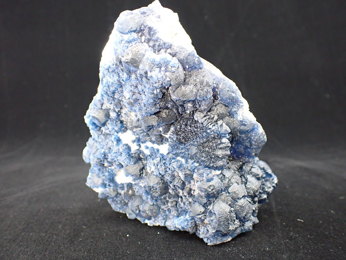 Blueberry Fluorite Huanggang Mine, China - Legacy Crystals and Minerals
