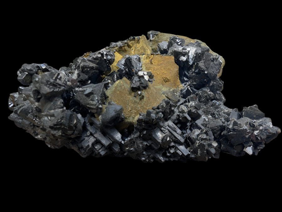 Chalcopyrite, Galena and Sphalerite – Krushev Dol Mine, Bulgaria - Legacy Crystals and Minerals