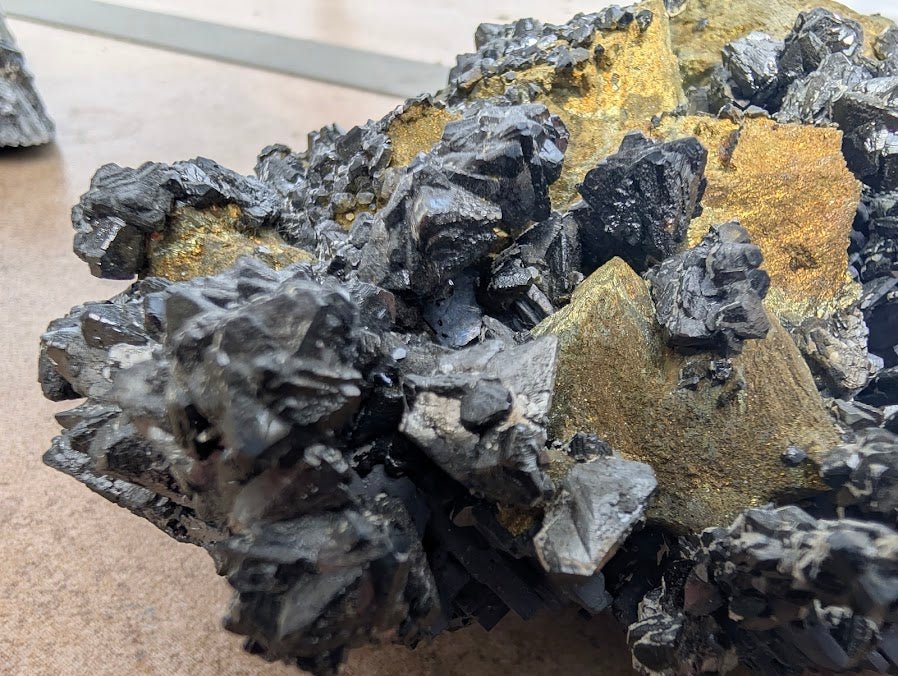 Chalcopyrite, Galena and Sphalerite – Krushev Dol Mine, Bulgaria - Legacy Crystals and Minerals