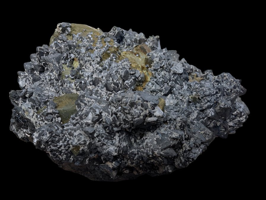 Chalcopyrite, Galena and Sphalerite – Krushev Dol Mine, Bulgaria - Legacy Crystals and Minerals