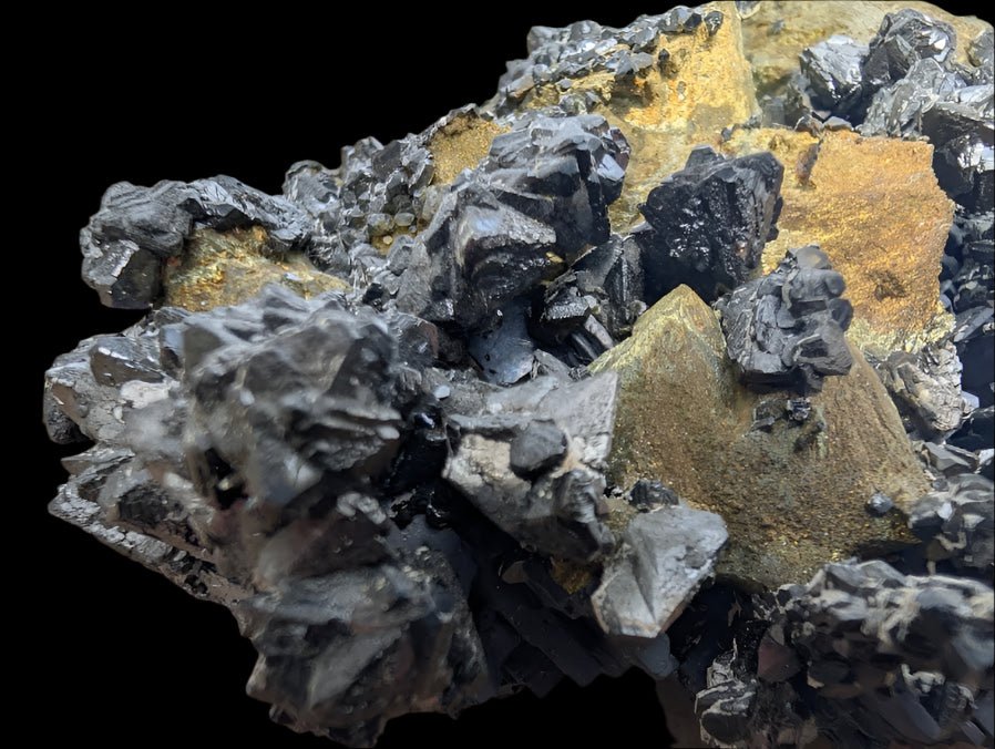 Chalcopyrite, Galena and Sphalerite – Krushev Dol Mine, Bulgaria - Legacy Crystals and Minerals