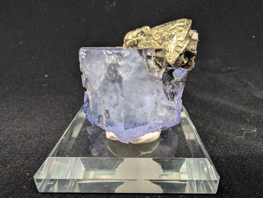 Fluorite with Pyrite - Yaogangxian Mine, China - Legacy Crystals and Minerals