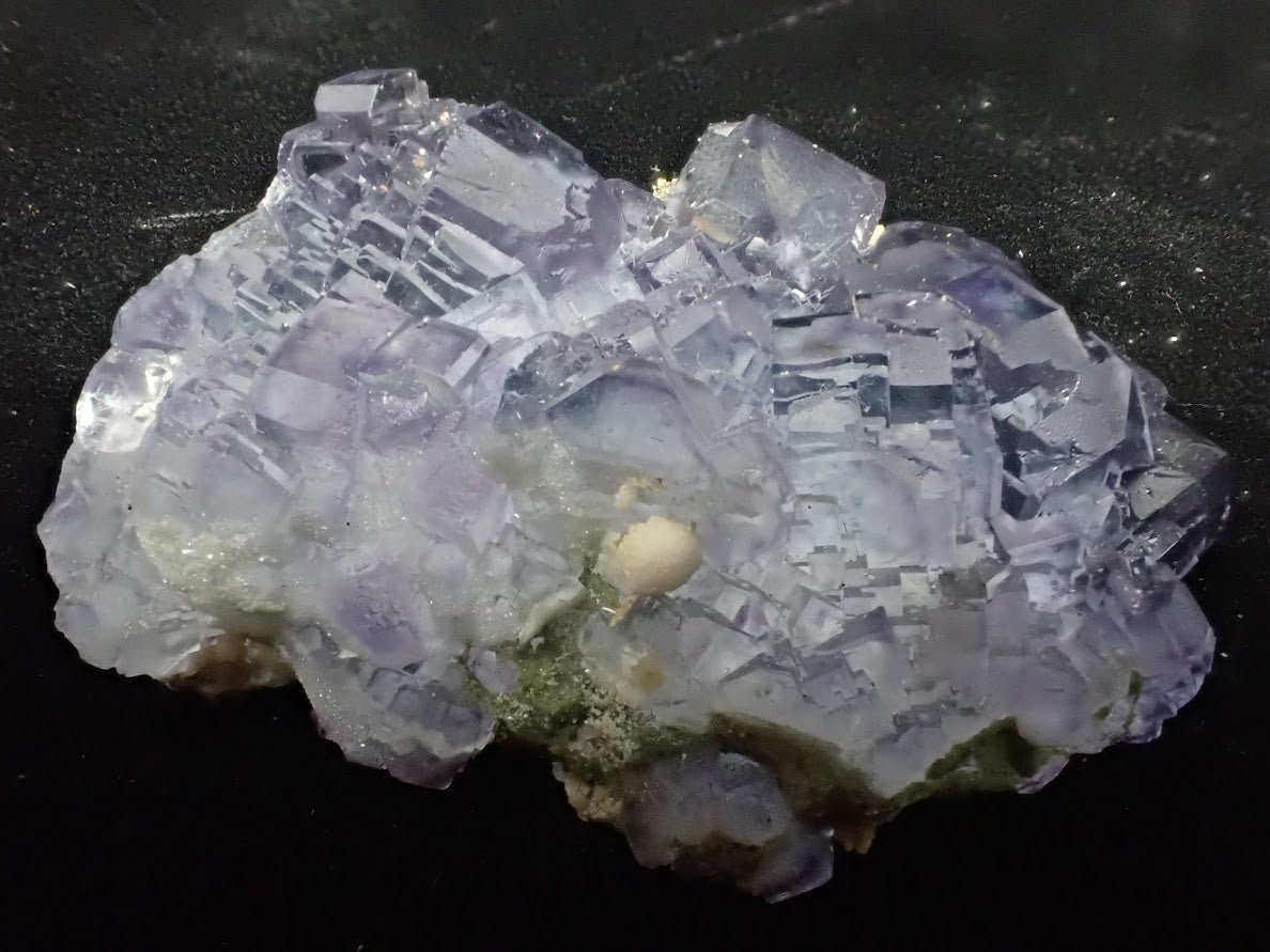 Fluorite with Pyrite – Yaogangxian Mine, Yizhang County, Hunan Province, China - Legacy Crystals and Minerals