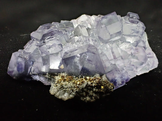 Fluorite with Pyrite – Yaogangxian Mine, Yizhang County, Hunan Province, China - Legacy Crystals and Minerals