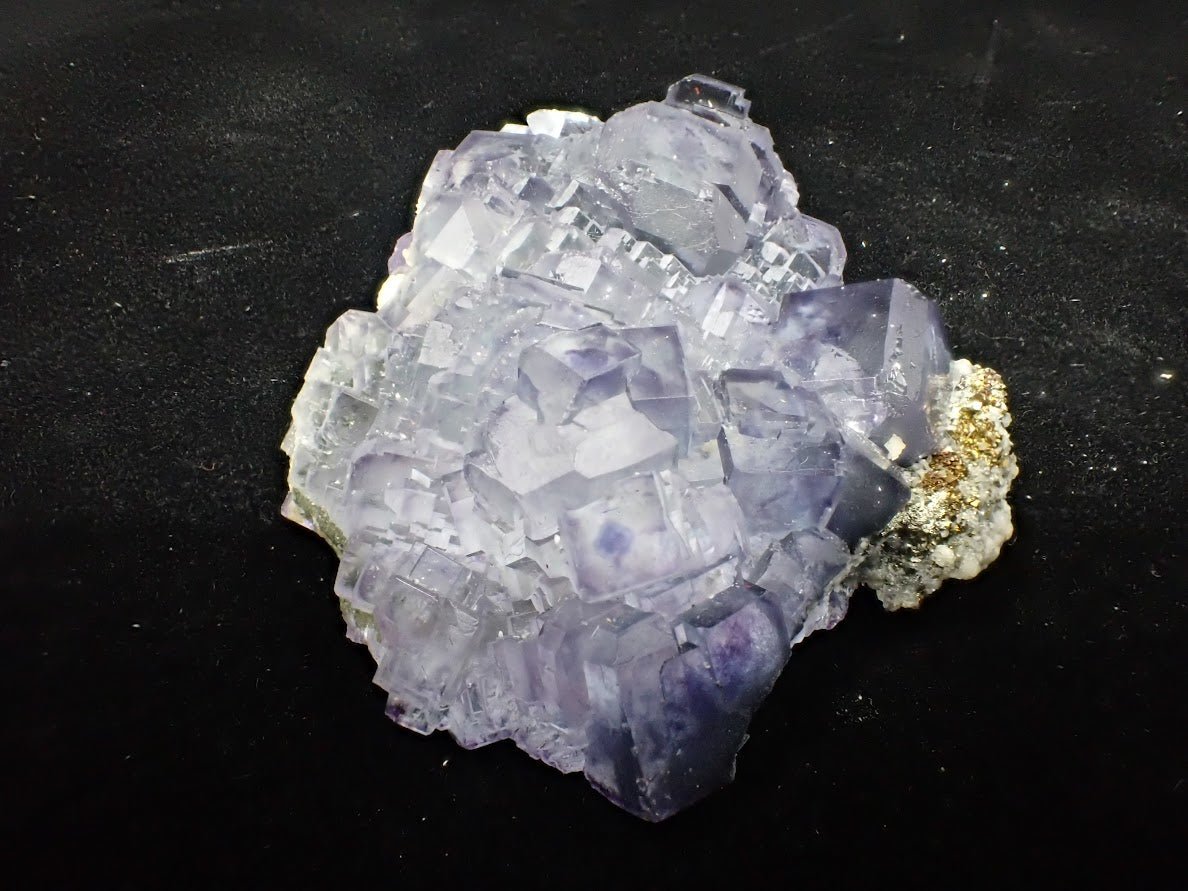 Fluorite with Pyrite – Yaogangxian Mine, Yizhang County, Hunan Province, China - Legacy Crystals and Minerals