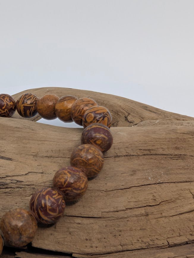 Golden Jade Bracelet — 8mm Beads - Legacy Crystals and Minerals