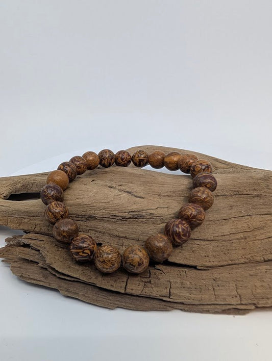 Golden Jade Bracelet — 8mm Beads - Legacy Crystals and Minerals