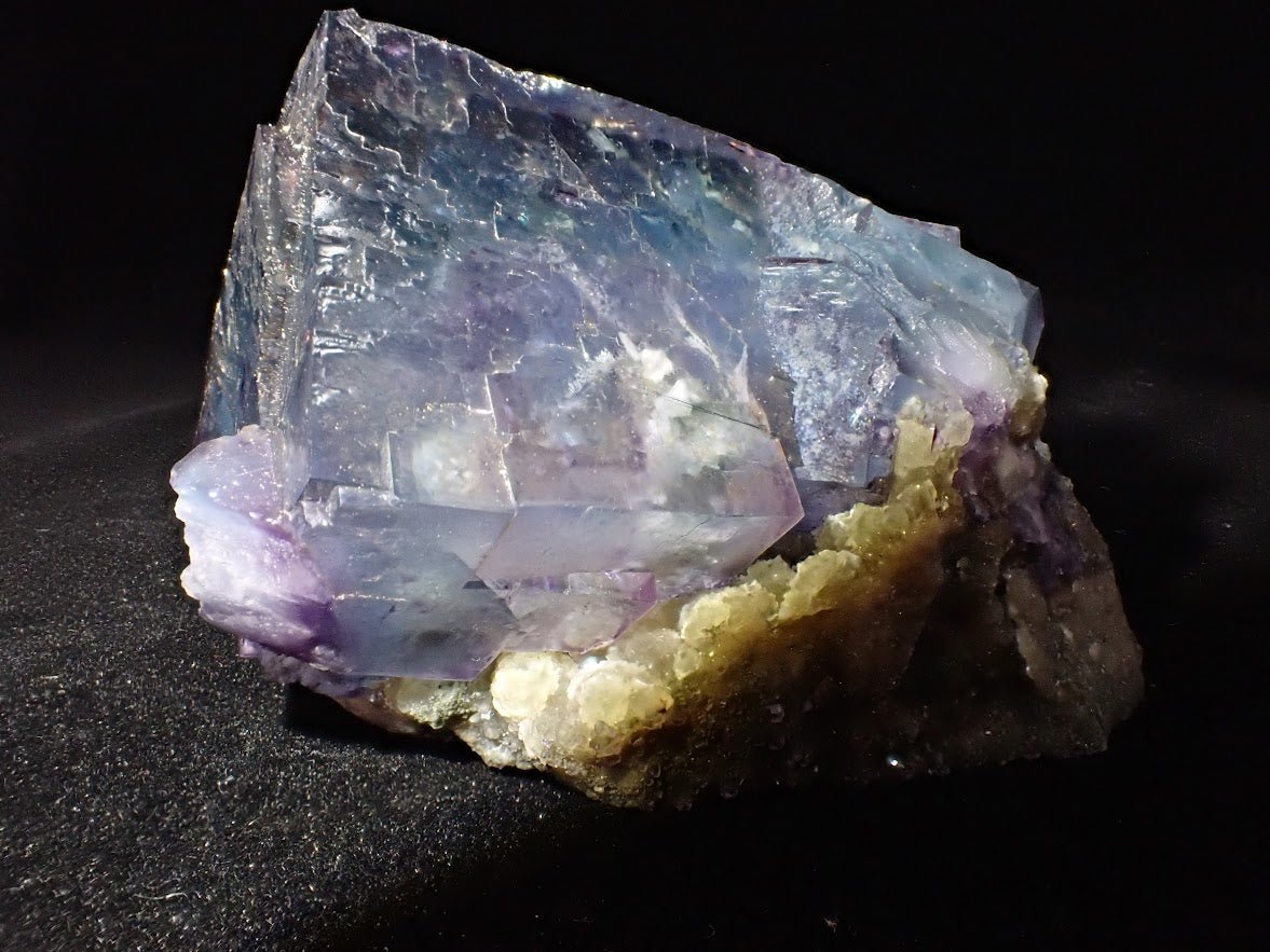 Multi - Colored “Open Window” Fluorite from Yaogangxian (2″ × 2″ × 2″, 168g) - Legacy Crystals and Minerals