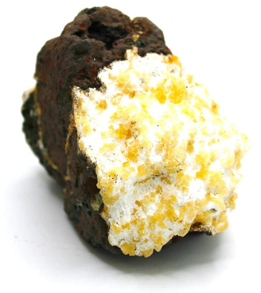 Natural Stilbite Crystal Cluster from India – 9 cm x 6 cm x 7 cm - Legacy Crystals and Minerals