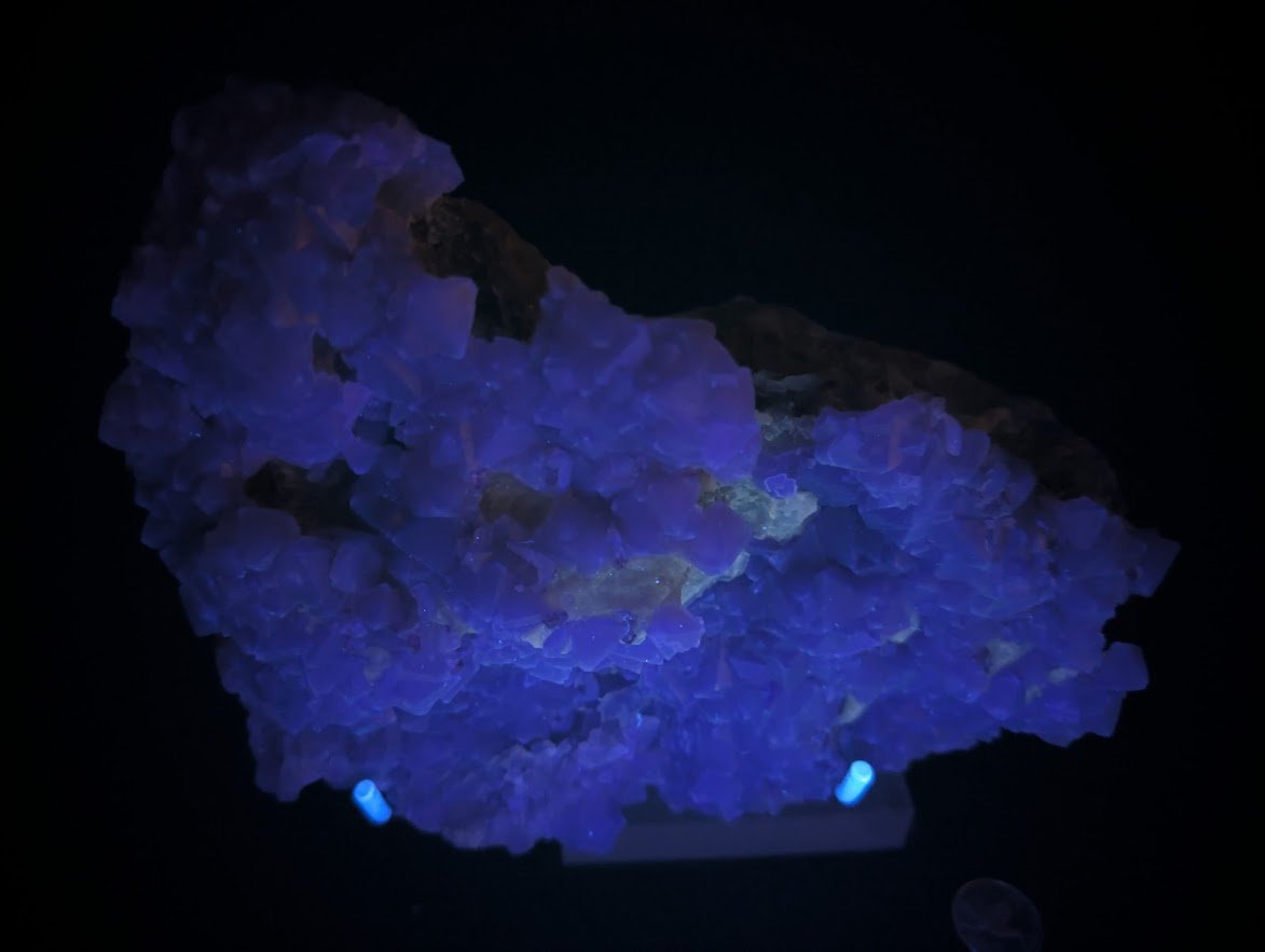 Pink - Purple Octahedral Fluorite with Pyrite, Quartz, and Calcite - Wuyi Fluorite Ore Field, Zhejiang, China - Legacy Crystals and Minerals