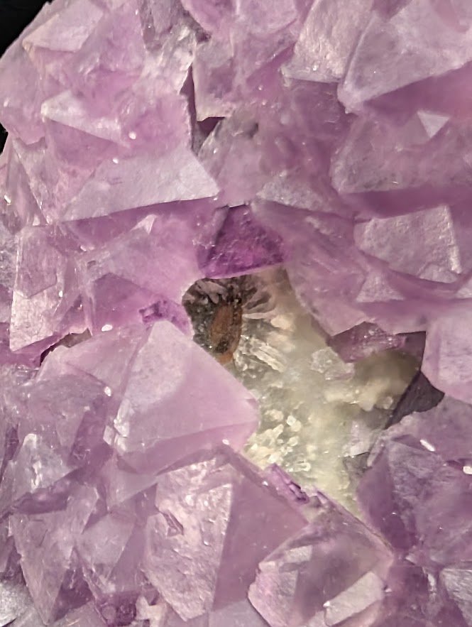 Pink - Purple Octahedral Fluorite with Pyrite, Quartz, and Calcite - Wuyi Fluorite Ore Field, Zhejiang, China - Legacy Crystals and Minerals
