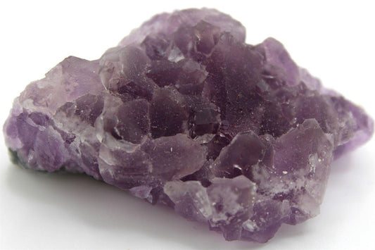 Purple Fluorite Crystal Cluster from Fijian China Approx. 6 cm x 4 cm - Legacy Crystals and Minerals