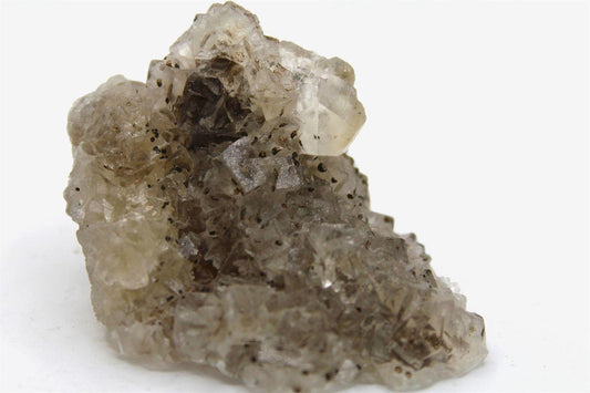 Pyrite on Calcite from Peru Approx. 5.8 cm x 4.5 cm - Legacy Crystals and Minerals