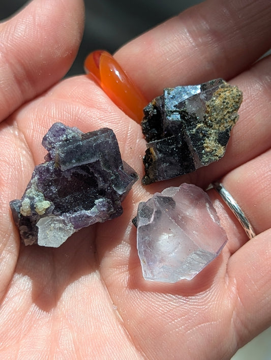 Pièces brutes de fluorine