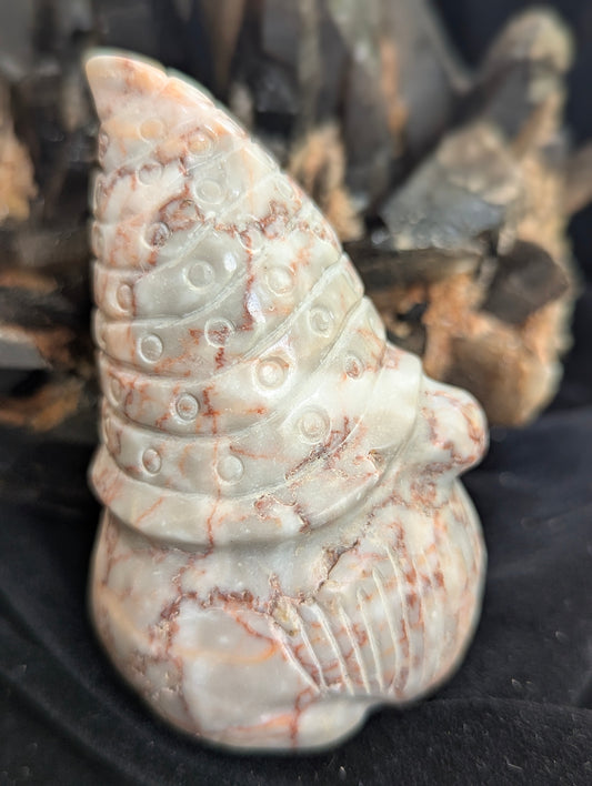 Red Vein Jasper Gnome ~ 3in, 255g