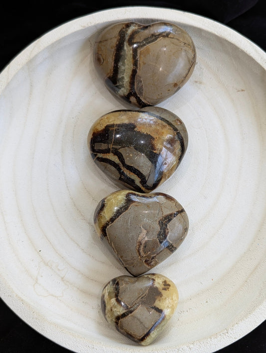 Septarian Nodule / Dragon Egg Heart - Legacy Crystals and Minerals