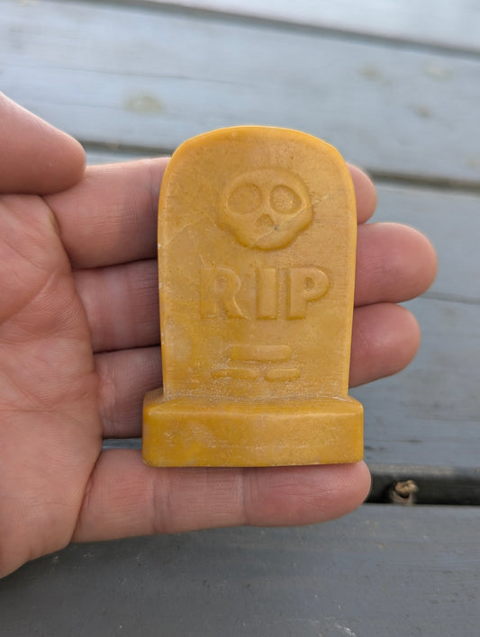 Crystal Tombstone - Carved Minerals