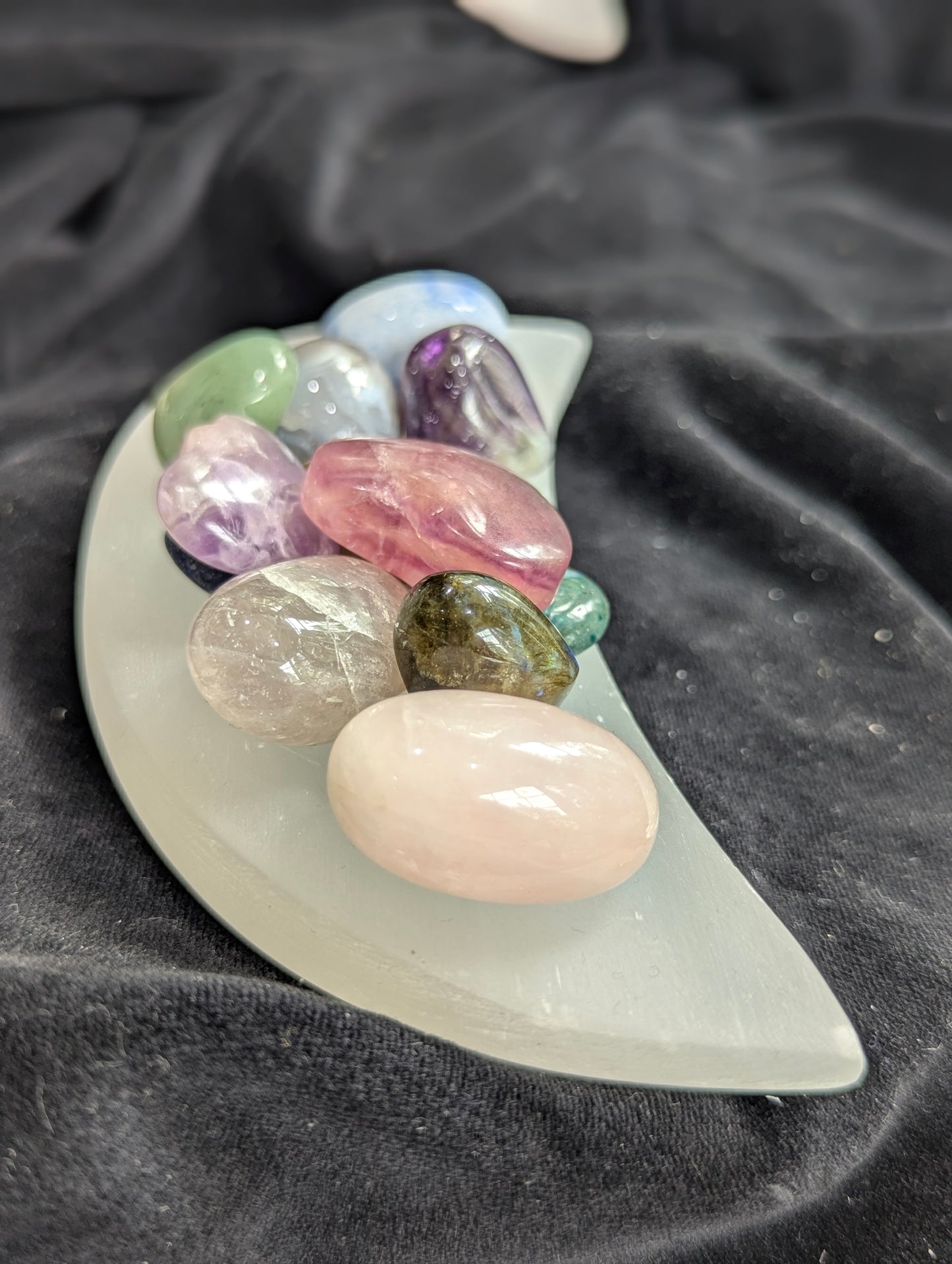 Luminous Selenite Charging & Cleansing Dishes & Bowls