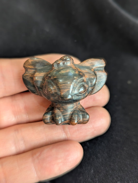 Tiny Stitch Mineral Totem ~ 1"