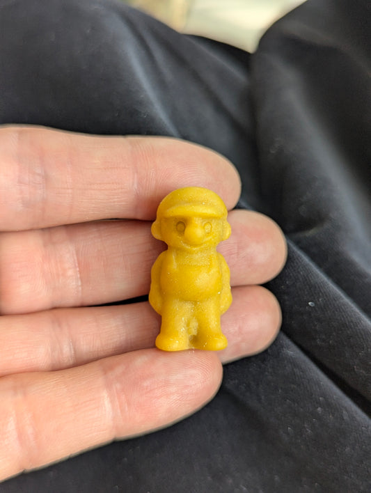 Tiny Mario Mineral Totem ~ 1"
