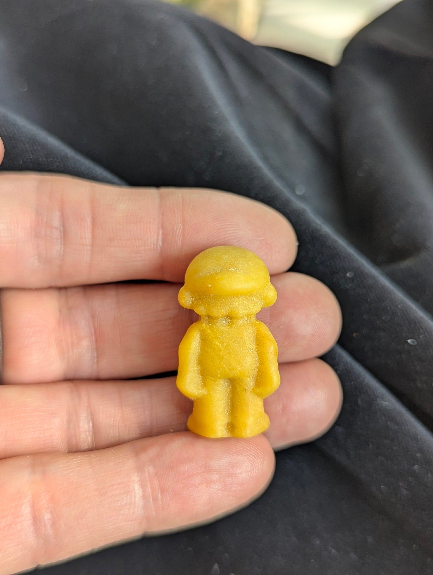 Tiny Mario Mineral Totem ~ 1"