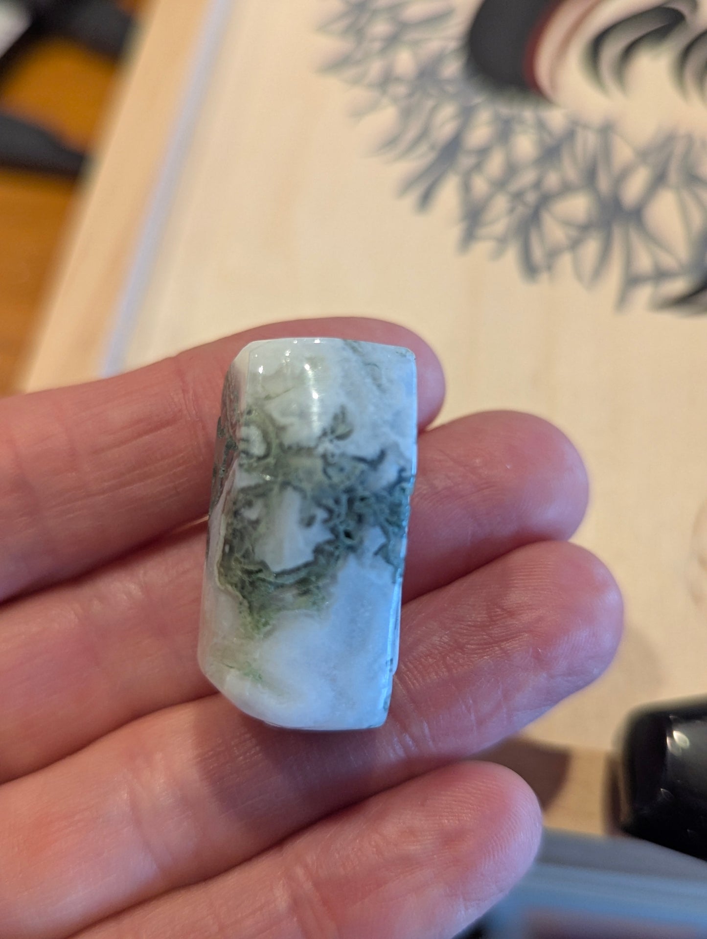 Tony Crystal Coffin Totem ~ 1"