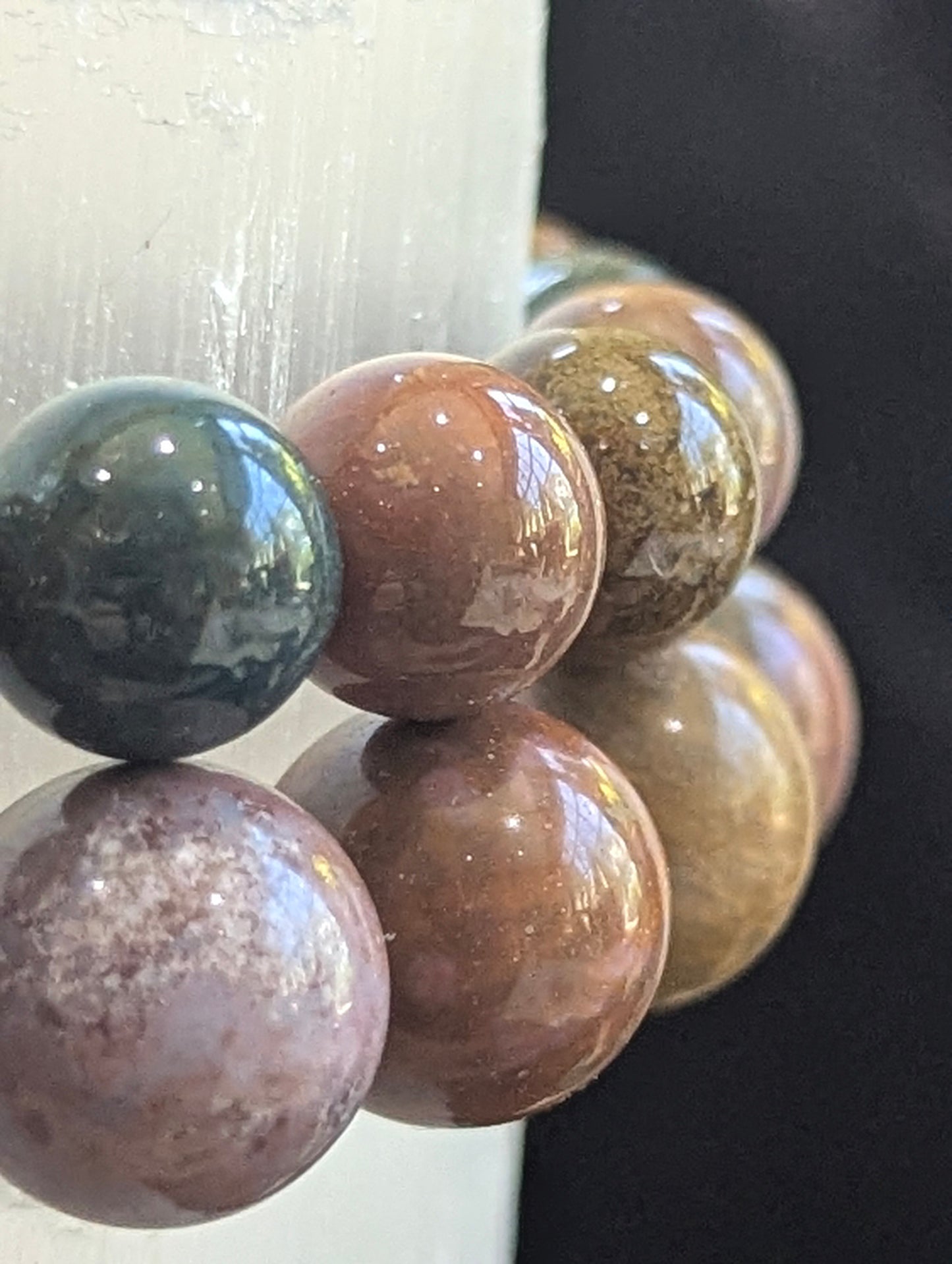 Ocean Jasper Bracelet — 8mm & 10mm
