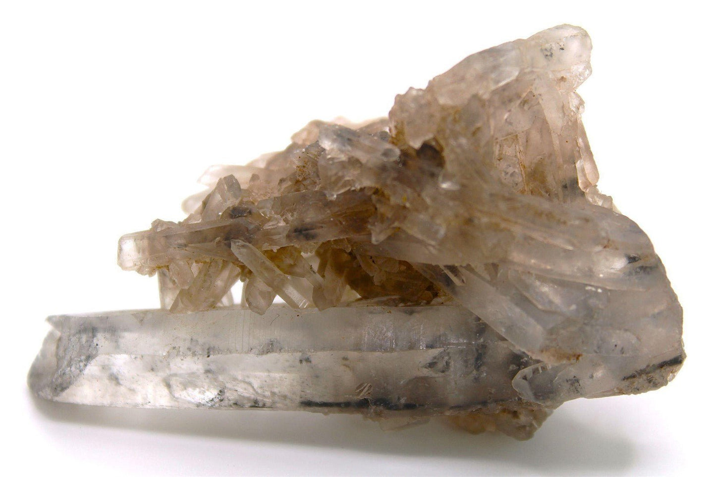 Smoky Garden Quartz Crystal Cluster from Jinkouhe China - Legacy Crystals and Minerals