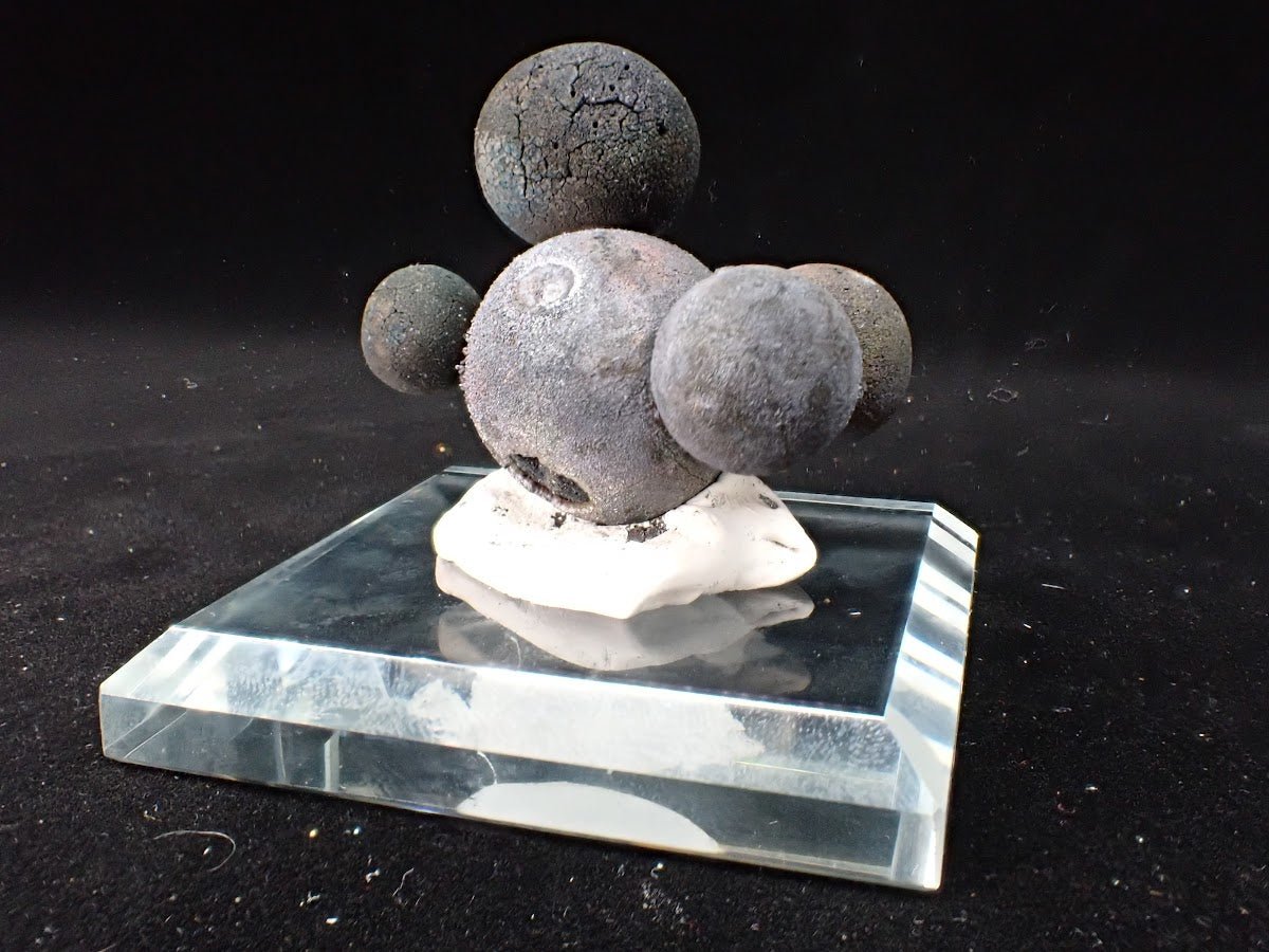 Spherical Chalcopyrite Cluster – 1.5 x 1.5 Inches – 41 Grams – Tonglushan Mine, China - Legacy Crystals and Minerals