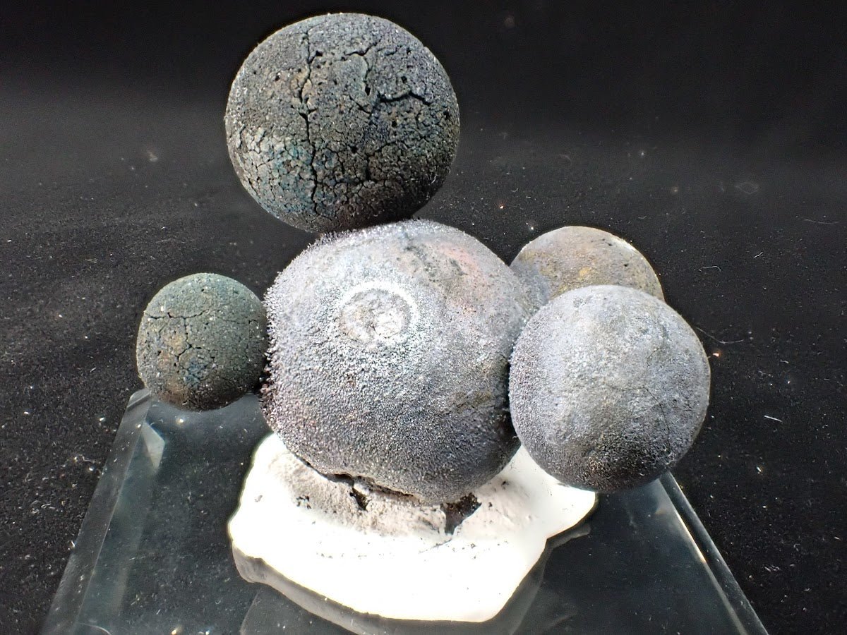 Spherical Chalcopyrite Cluster – 1.5 x 1.5 Inches – 41 Grams – Tonglushan Mine, China - Legacy Crystals and Minerals