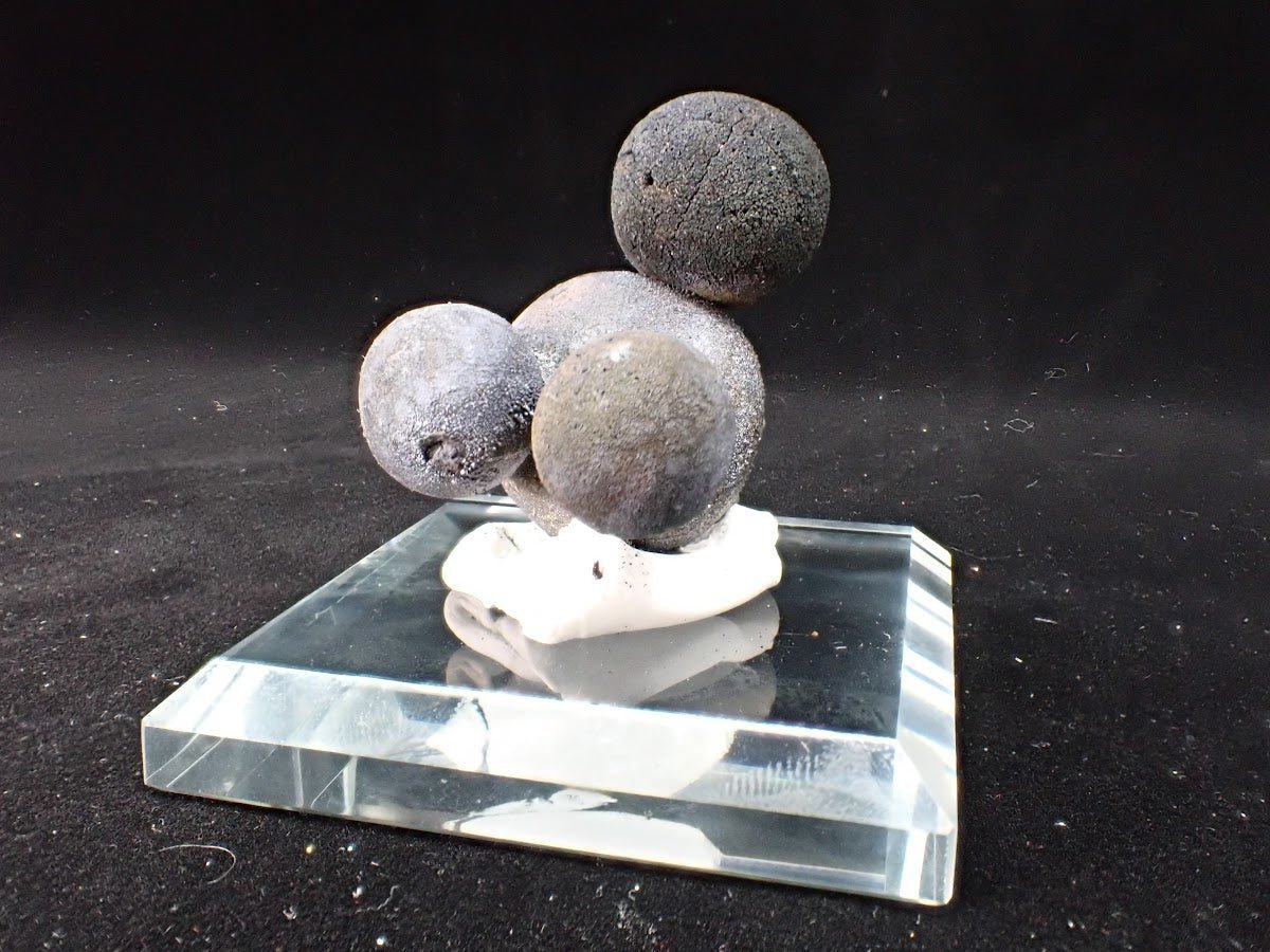 Spherical Chalcopyrite Cluster – 1.5 x 1.5 Inches – 41 Grams – Tonglushan Mine, China - Legacy Crystals and Minerals