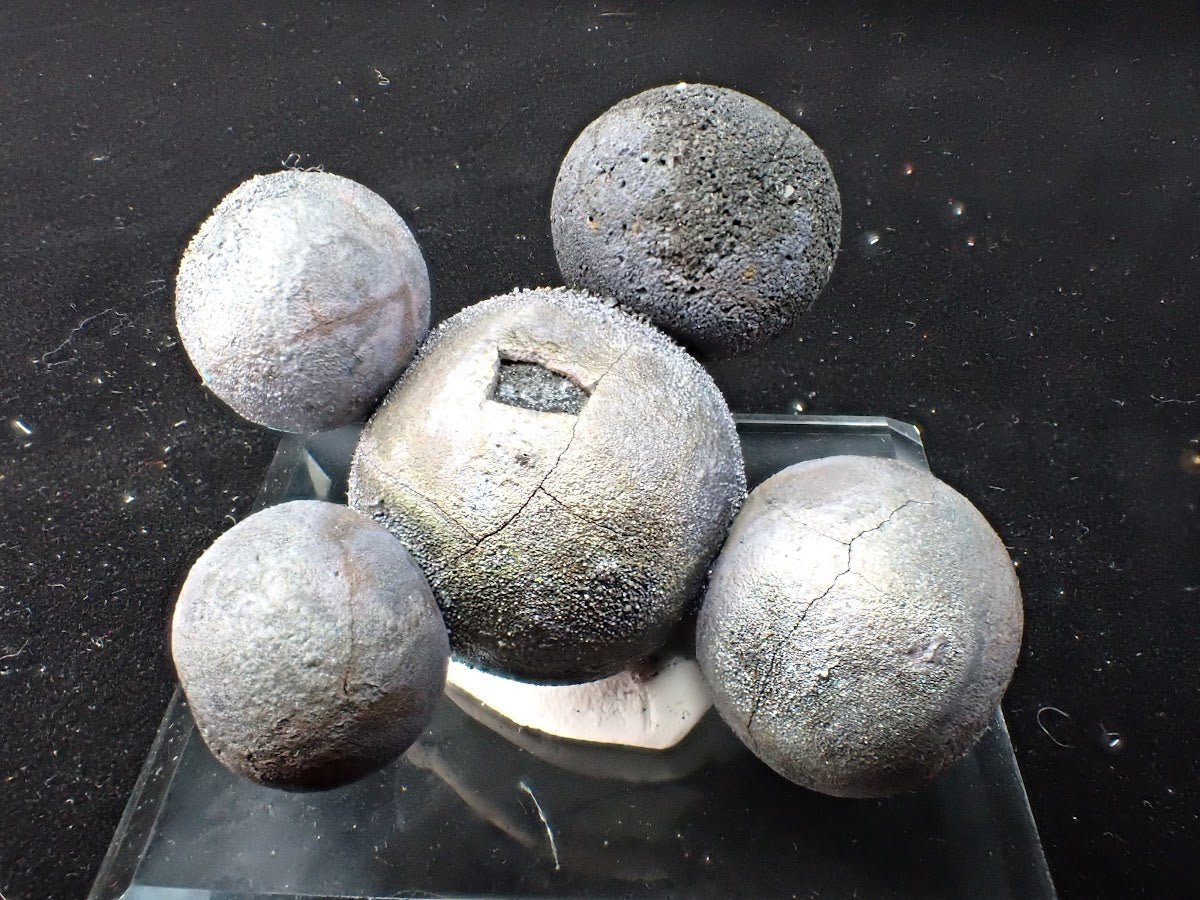 Spherical Chalcopyrite Cluster – 2 x 2 Inches – 50 Grams – Tonglushan Mine, China - Legacy Crystals and Minerals