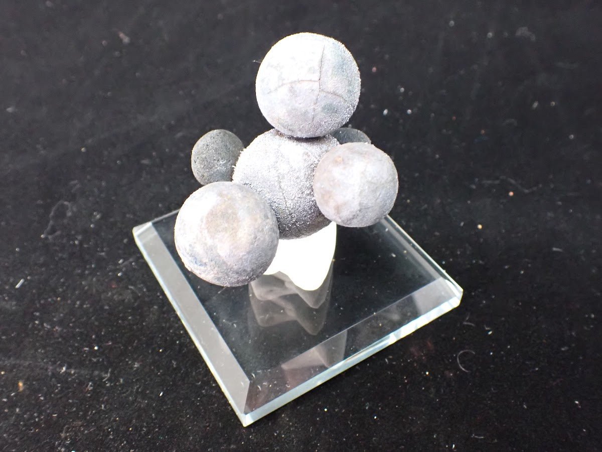 Spherical Chalcopyrite Cluster – 2 x 2 Inches – 53 Grams – Tonglushan Mine, China - Legacy Crystals and Minerals