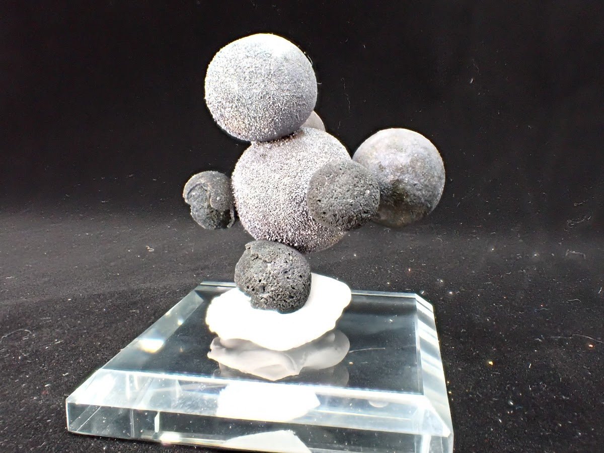 Spherical Chalcopyrite Cluster – 2 x 2 Inches – 53 Grams – Tonglushan Mine, China - Legacy Crystals and Minerals