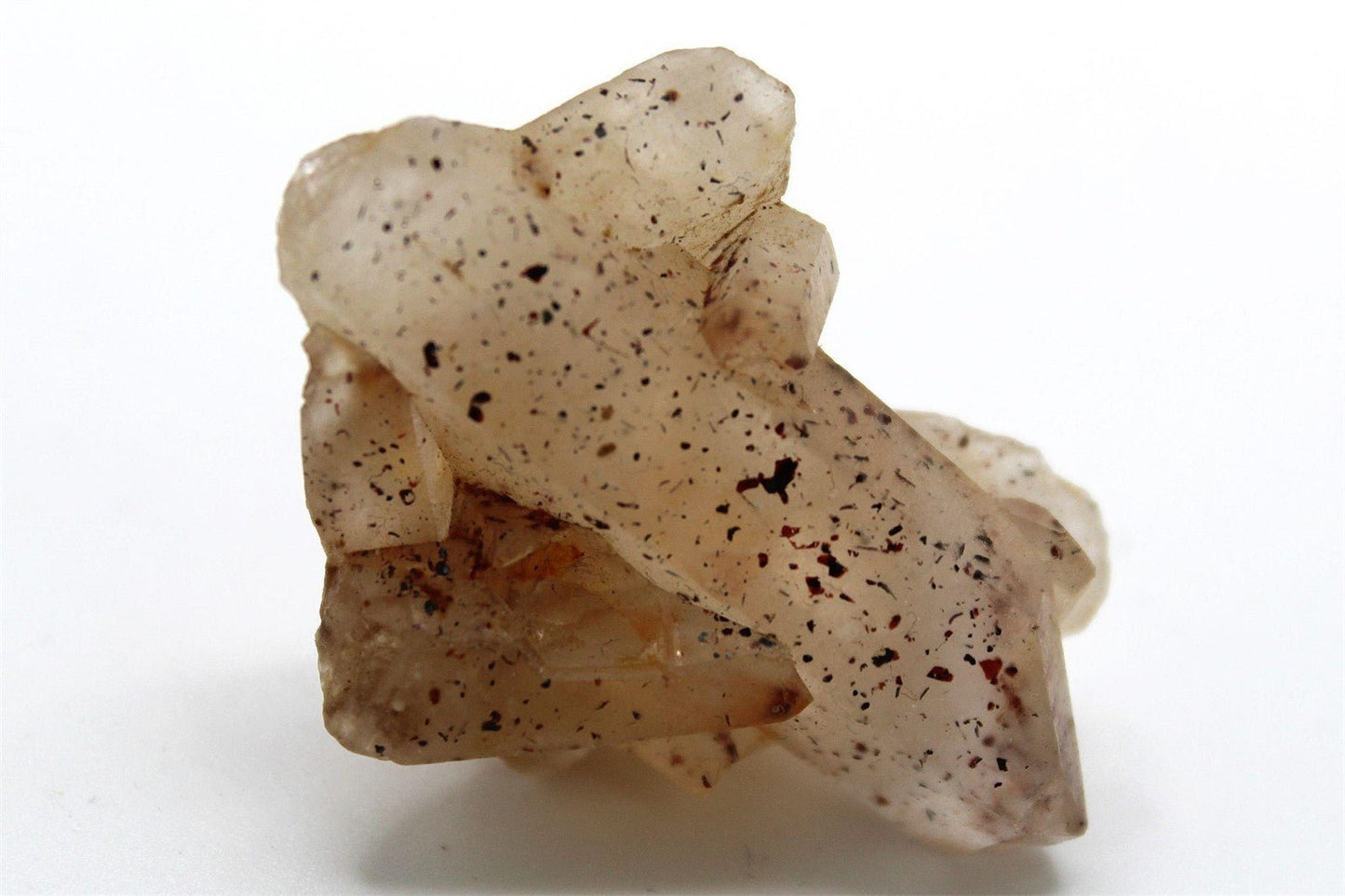 Strawberry Quartz Crystal Cluster from Brazil Approx. 6.5 cm x 3.5 cm - Legacy Crystals and Minerals