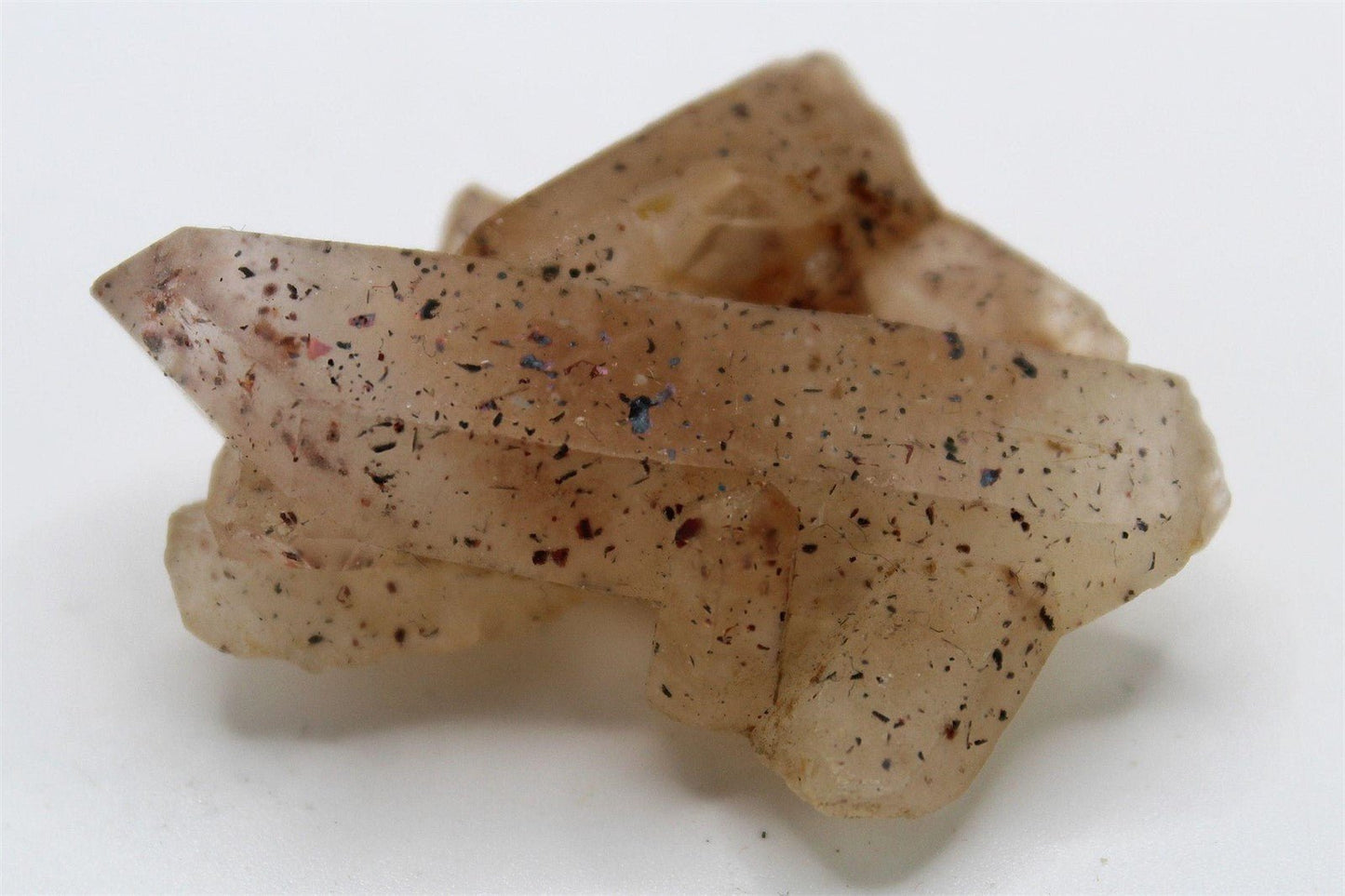 Strawberry Quartz Crystal Cluster from Brazil Approx. 6.5 cm x 3.5 cm - Legacy Crystals and Minerals