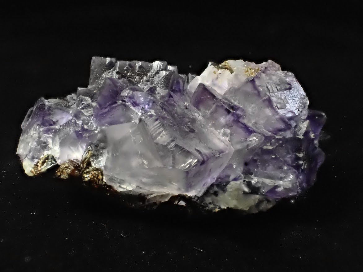 Violet Fluorite with Sphalerite – Elmwood Mine, Tennessee, USA - Legacy Crystals and Minerals