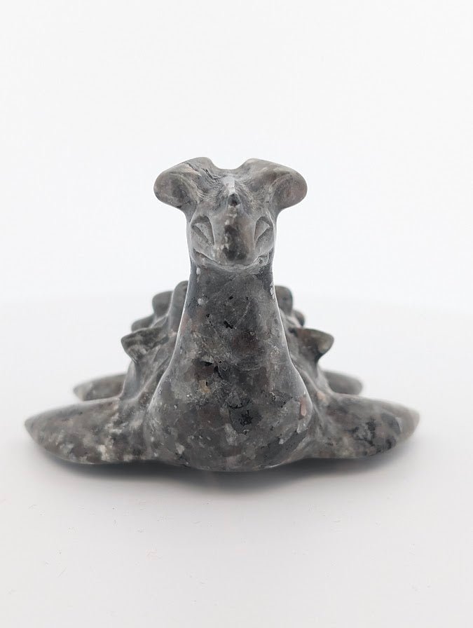 Yooperlite Pokémon‑Inspired Carvings — UV Fluorescent Crystal Figures (2.25–2.75 in, 110–295 g) - Legacy Crystals and Minerals