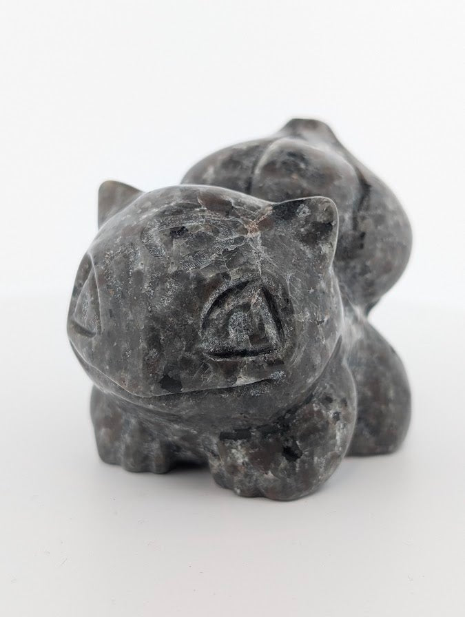 Yooperlite Pokémon‑Inspired Carvings — UV Fluorescent Crystal Figures (2.25–2.75 in, 110–295 g) - Legacy Crystals and Minerals