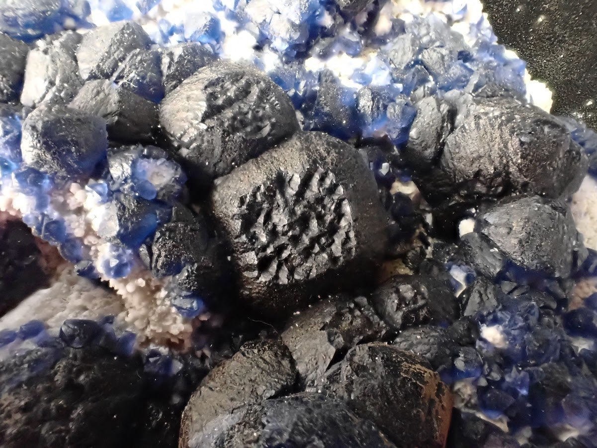 Blueberry Fluorite - Legacy Crystals and Minerals