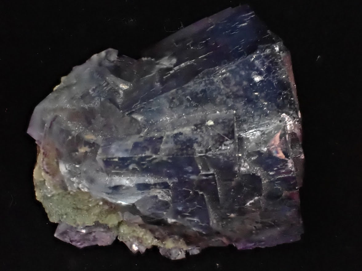 Multi-Colored “Open Window” Fluorite from Yaogangxian (2″ × 2″ × 2″, 168g)