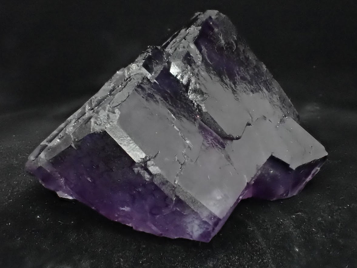 Pink-Purple “Open Window” Fluorite from Yaogangxian (2″ × 2″ × 2″, 183g)