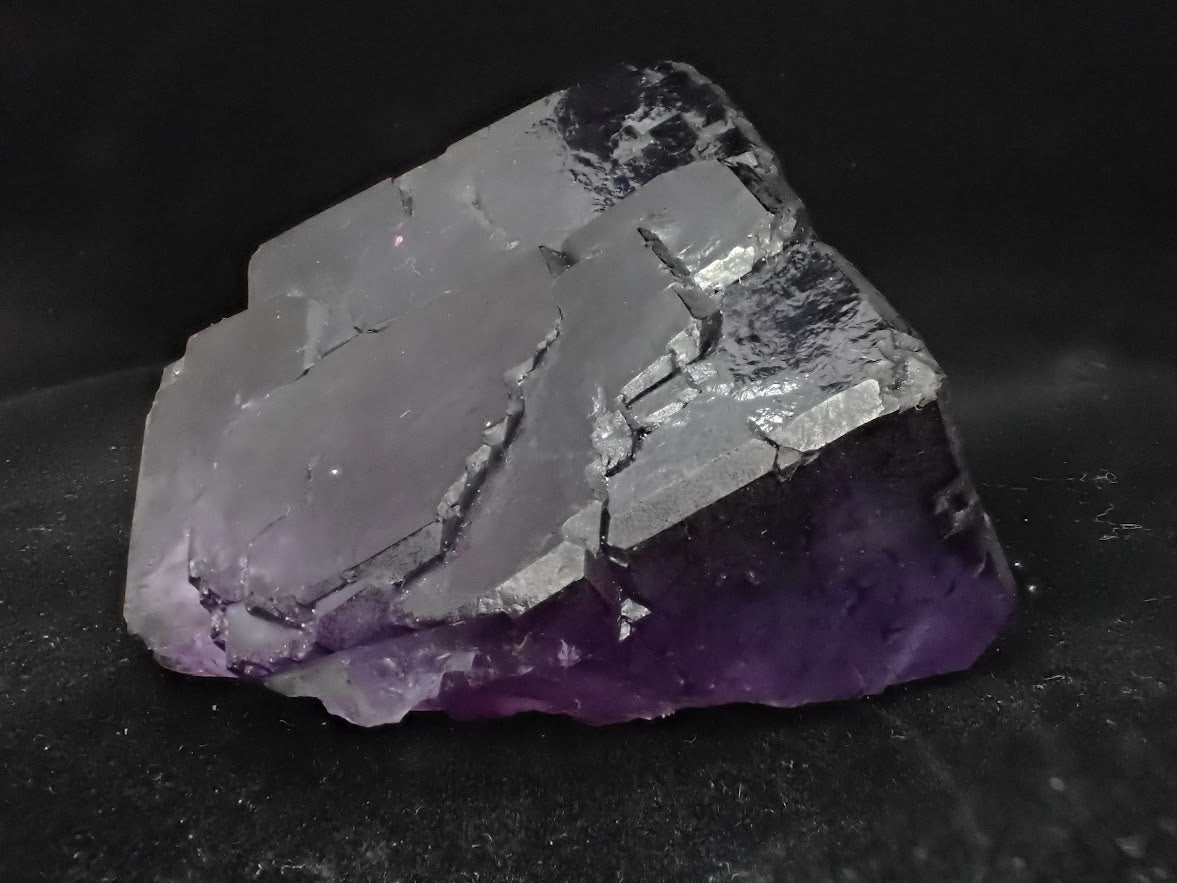 Pink-Purple “Open Window” Fluorite from Yaogangxian (2″ × 2″ × 2″, 183g)